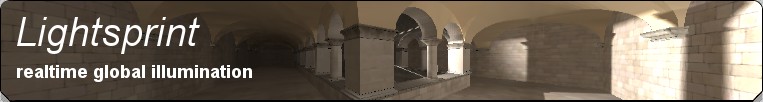 Lightsprint - realtime global illumination